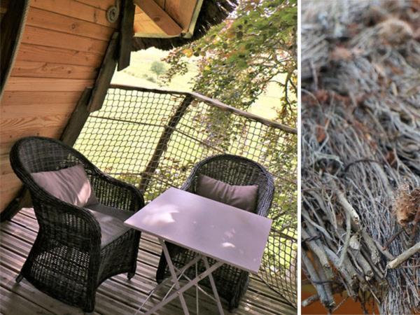 Cabane Perchee Dans Les Arbres Saint-Hilaire-en-Morvan Экстерьер фото
