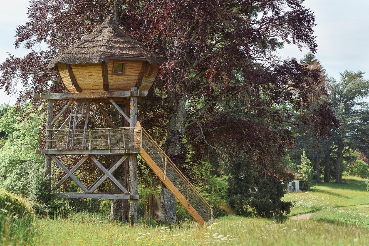 Cabane Perchee Dans Les Arbres Saint-Hilaire-en-Morvan Экстерьер фото