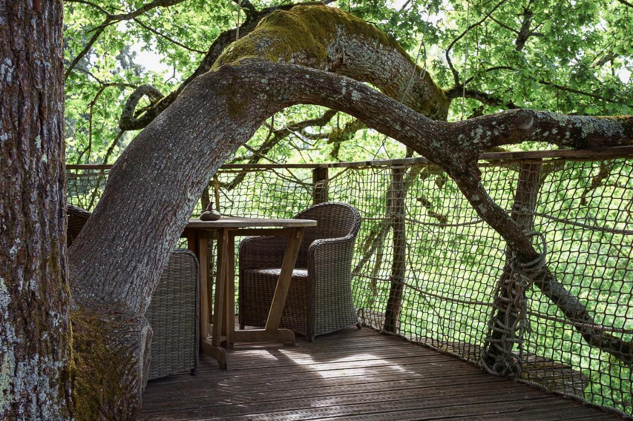 Cabane Perchee Dans Les Arbres Saint-Hilaire-en-Morvan Экстерьер фото